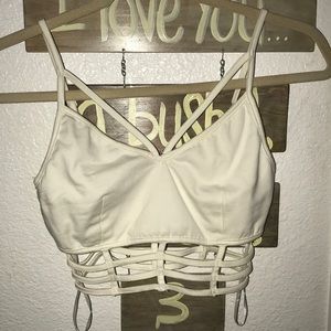 ❗️SOLD❗️Reverse crop top